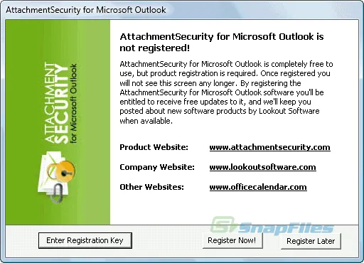 Attachment Security for Outlook Скриншот 2