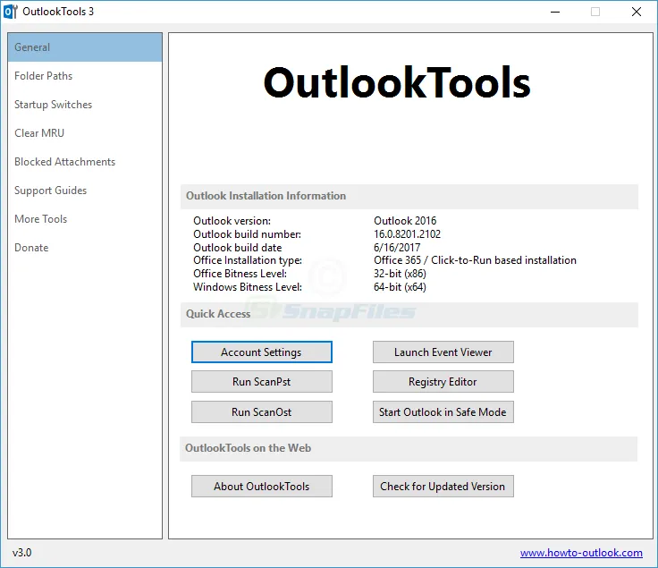 OutlookTools Скриншот 1