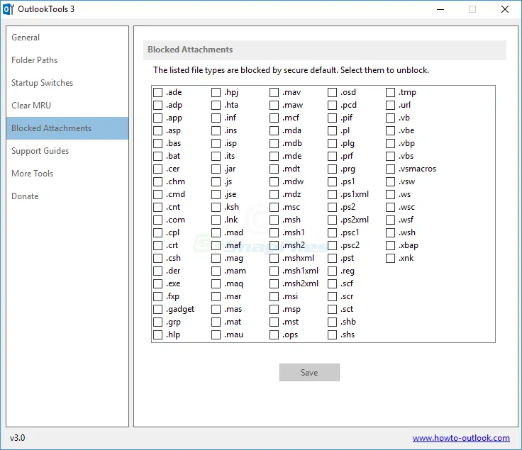 OutlookTools Скриншот 2