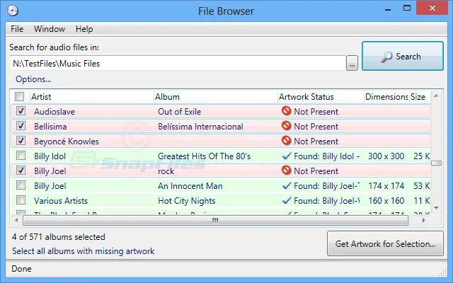 Album Art Downloader XUI Скриншот 2