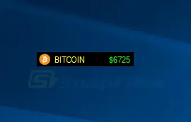 BITCOIN ticker Скриншот 1