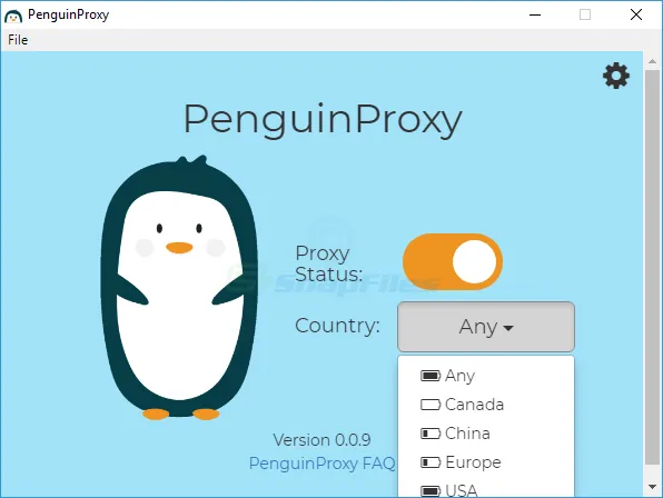 PenguinProxy Скриншот 1