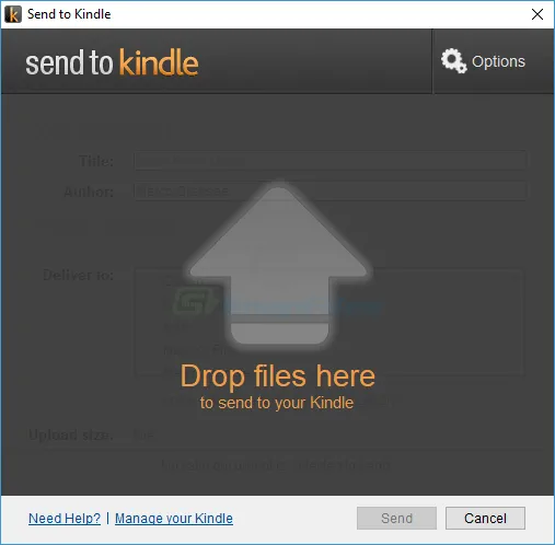 Send to Kindle Скриншот 1