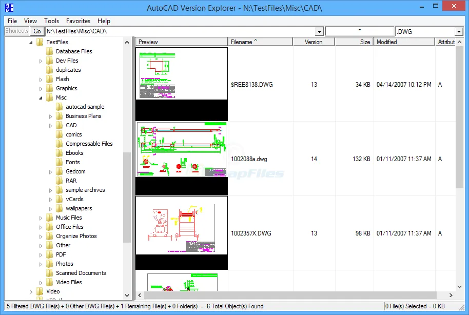 AutoCAD Version Explorer Скриншот 1