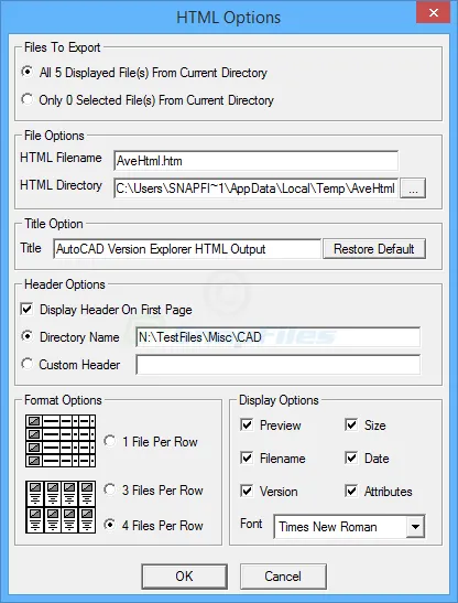 AutoCAD Version Explorer Скриншот 2