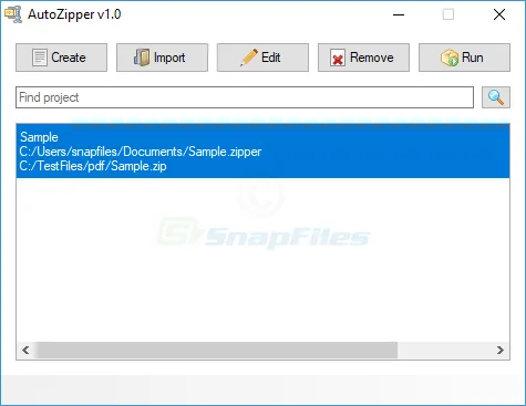 AutoZipper Скриншот 2