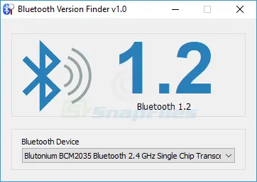 Bluetooth Version Finder Скриншот 1