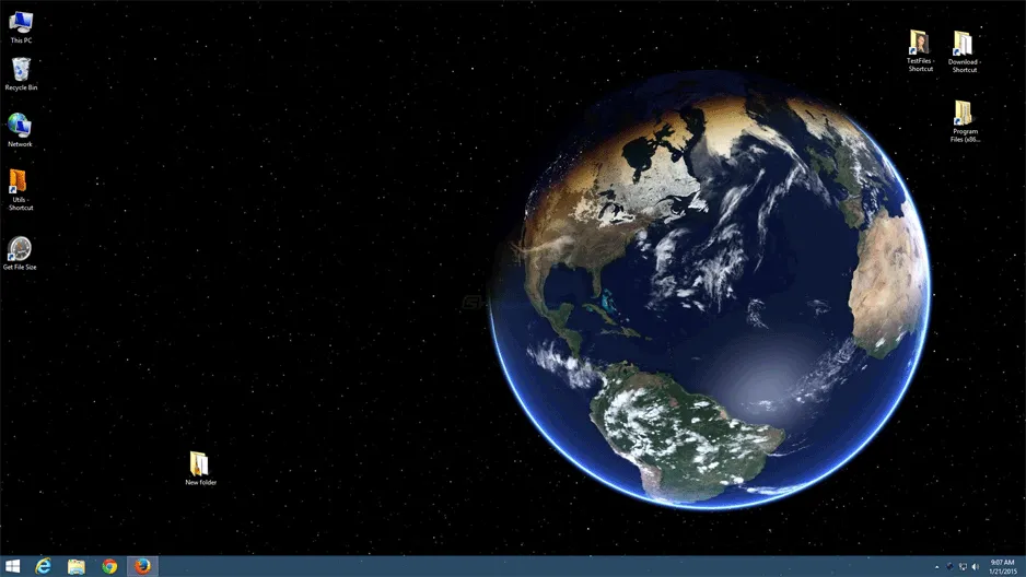 Desktop Earth Скриншот 1