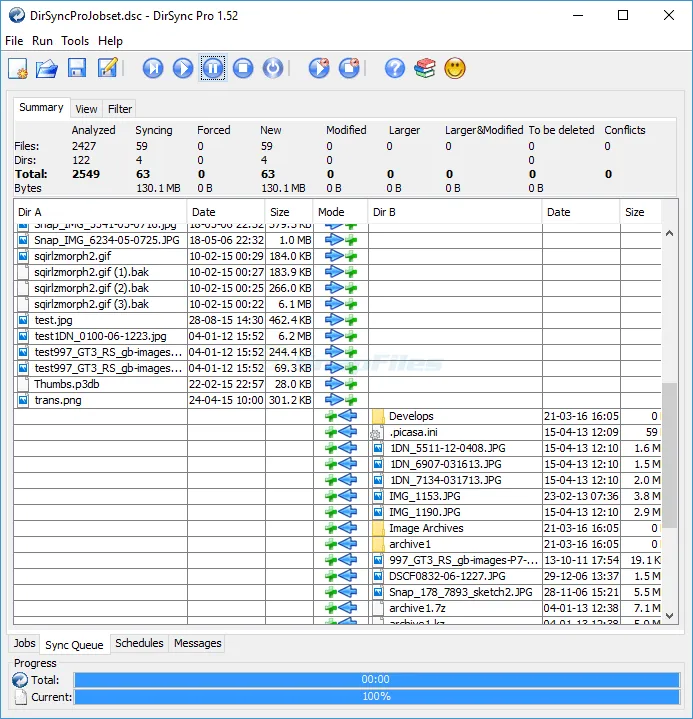 DirSync Pro Скриншот 2