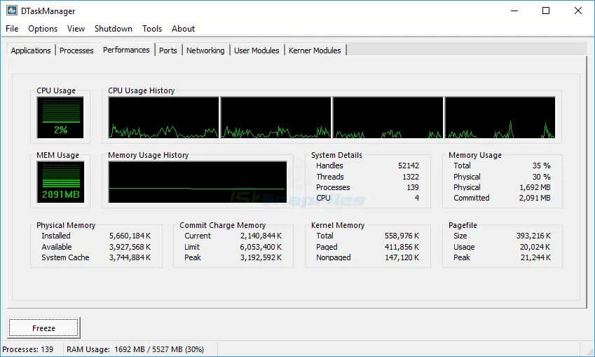 DTaskManager Скриншот 2