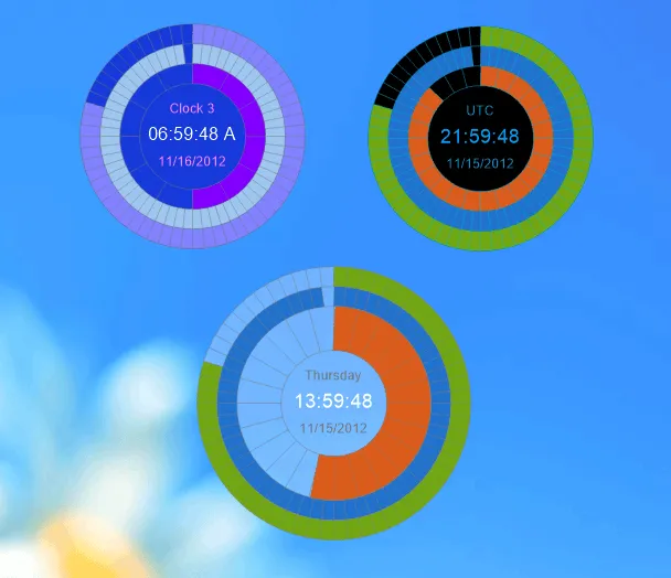 Eusing Clock Скриншот 1