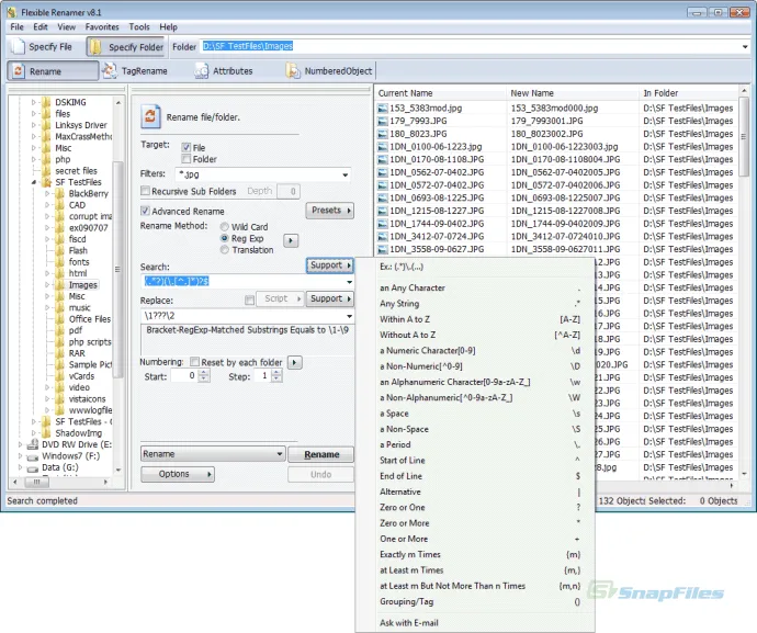 Flexible Renamer Скриншот 2