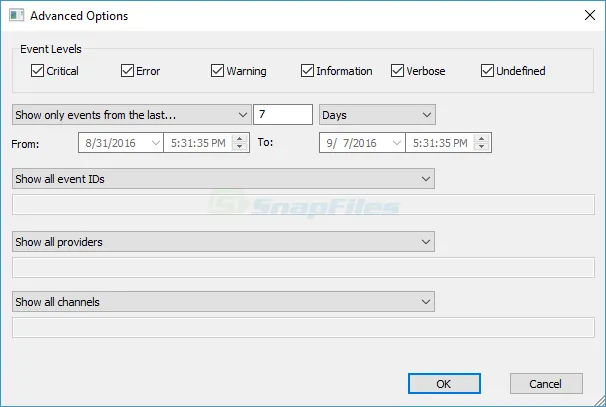 FullEventLogView Скриншот 2