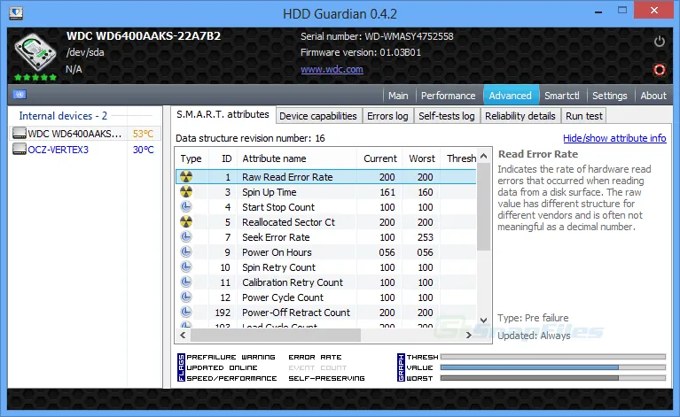 HDD Guardian Скриншот 2