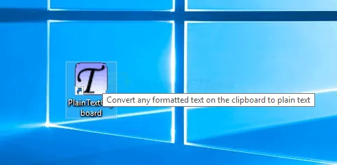 Plain Text Clipboard Скриншот 1