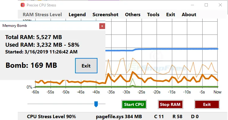 Precise CPU Stress Скриншот 2