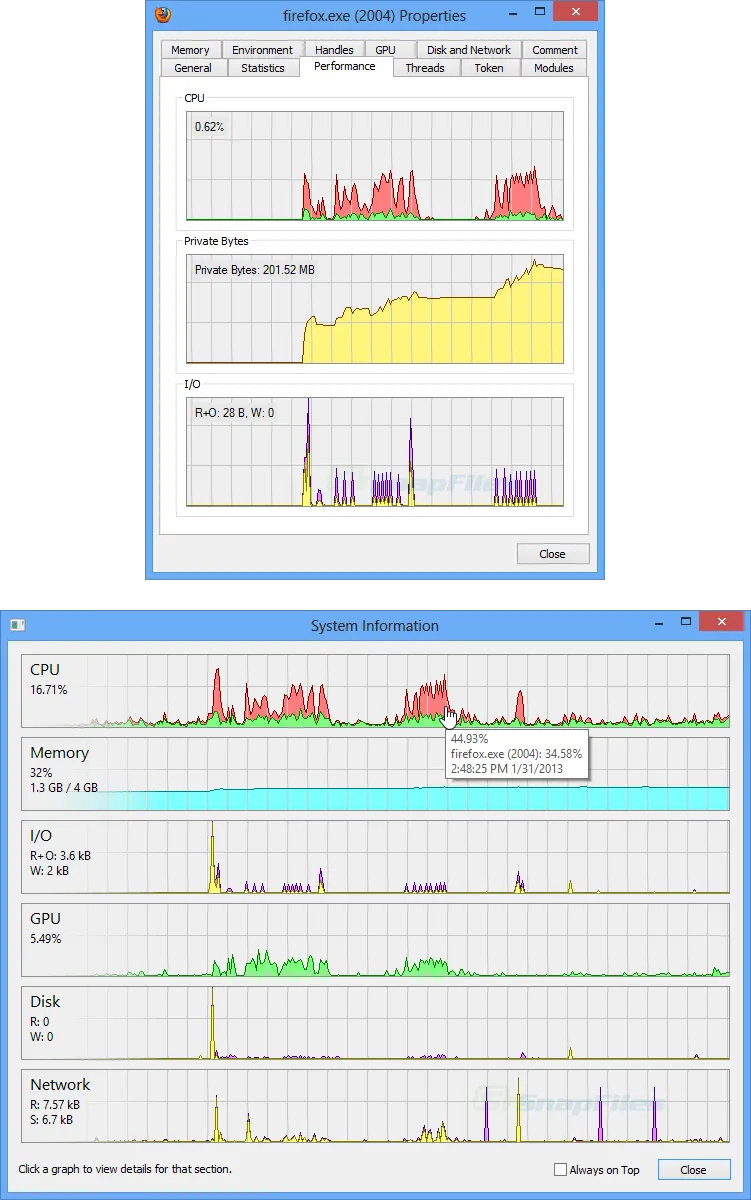 Process Hacker Скриншот 2