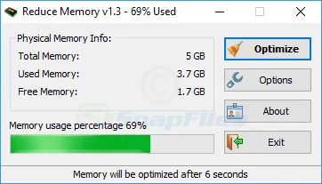 Reduce Memory Скриншот 1