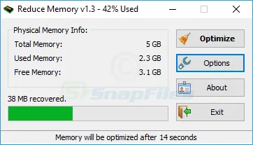 Reduce Memory Скриншот 2