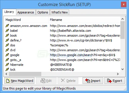SlickRun Скриншот 2