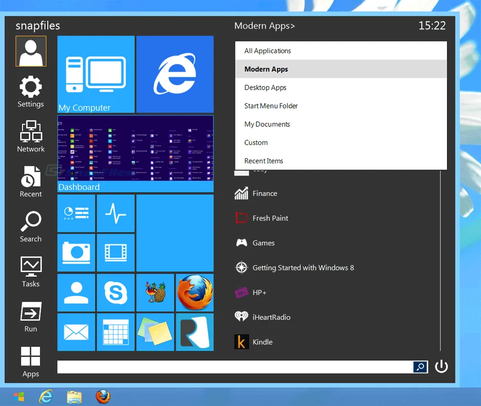 Start Menu Reviver Скриншот 2