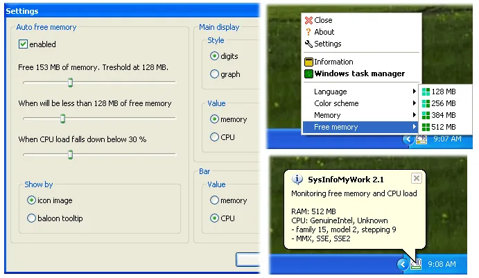 SysInfoMyWork Скриншот 1