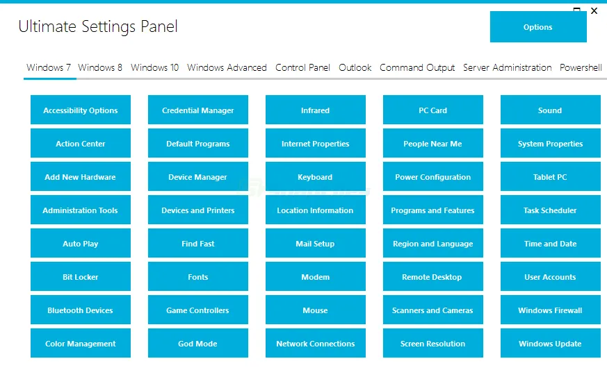 Ultimate Settings Panel Скриншот 2