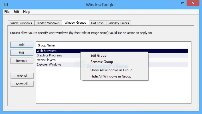 WindowTangler Скриншот 1