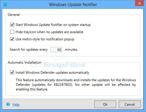 Windows Update Notifier Скриншот 1